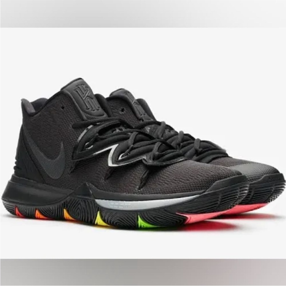 Men's Nike Kyrie 5 Neon Sole Men 8 Black